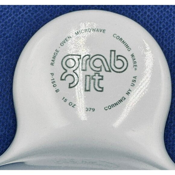 Corning Ware Grab It P-150B Bowls 15 Oz 0.4L Set Of 2 White No Lids - Picture 5 of 7